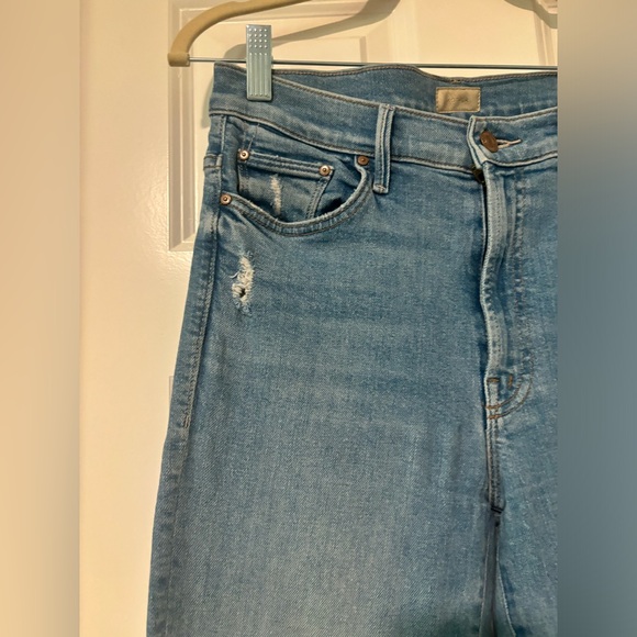 Mother Jeans, Insider Crop Step Fray, Thrilling Shots wash - Picture 7 of 16